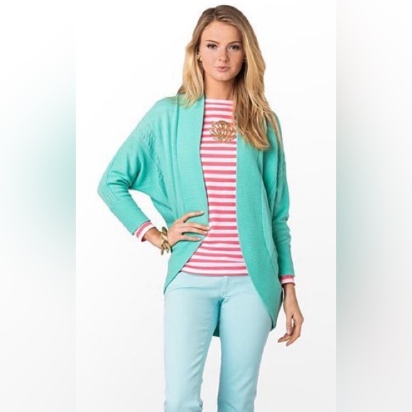 Lilly Pulitzer Cabrina Open Front Knit Cardigan Sweater - Size XS / S - Picture 1 of 6